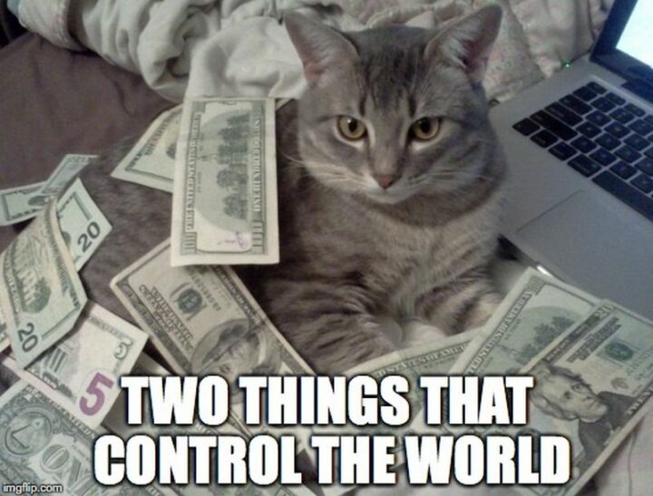 "Two things that control the world."