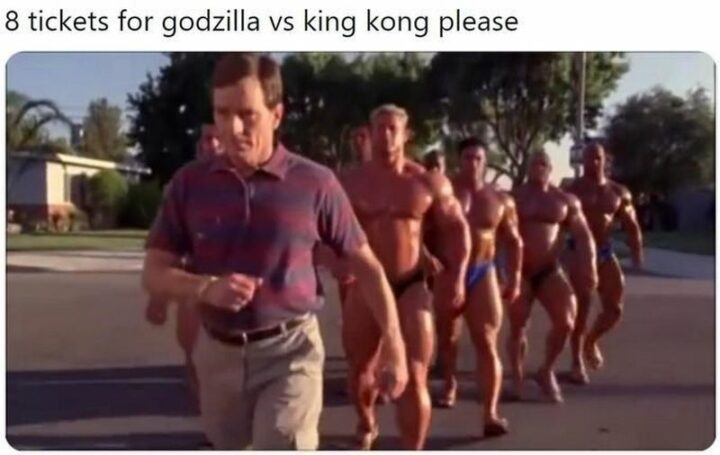 "8 tickets for Godzilla vs King Kong please."