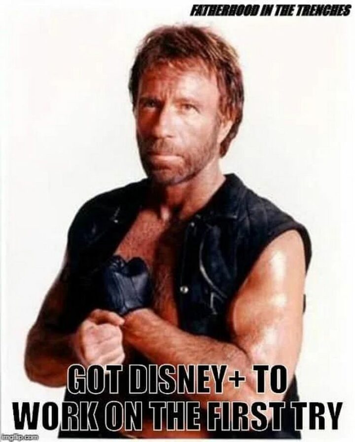 "Got Disney+ to work on the first try."