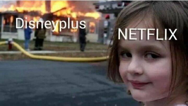 "Disney Plus. Netflix."