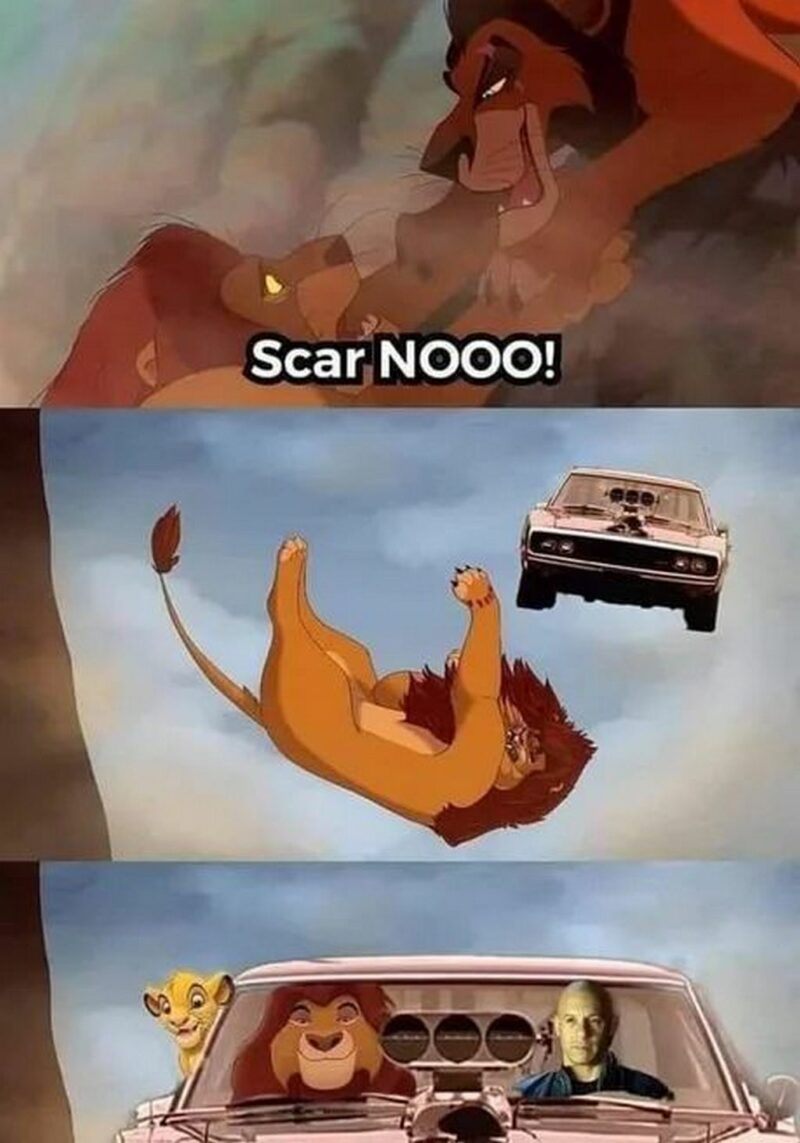 "Scar No!"