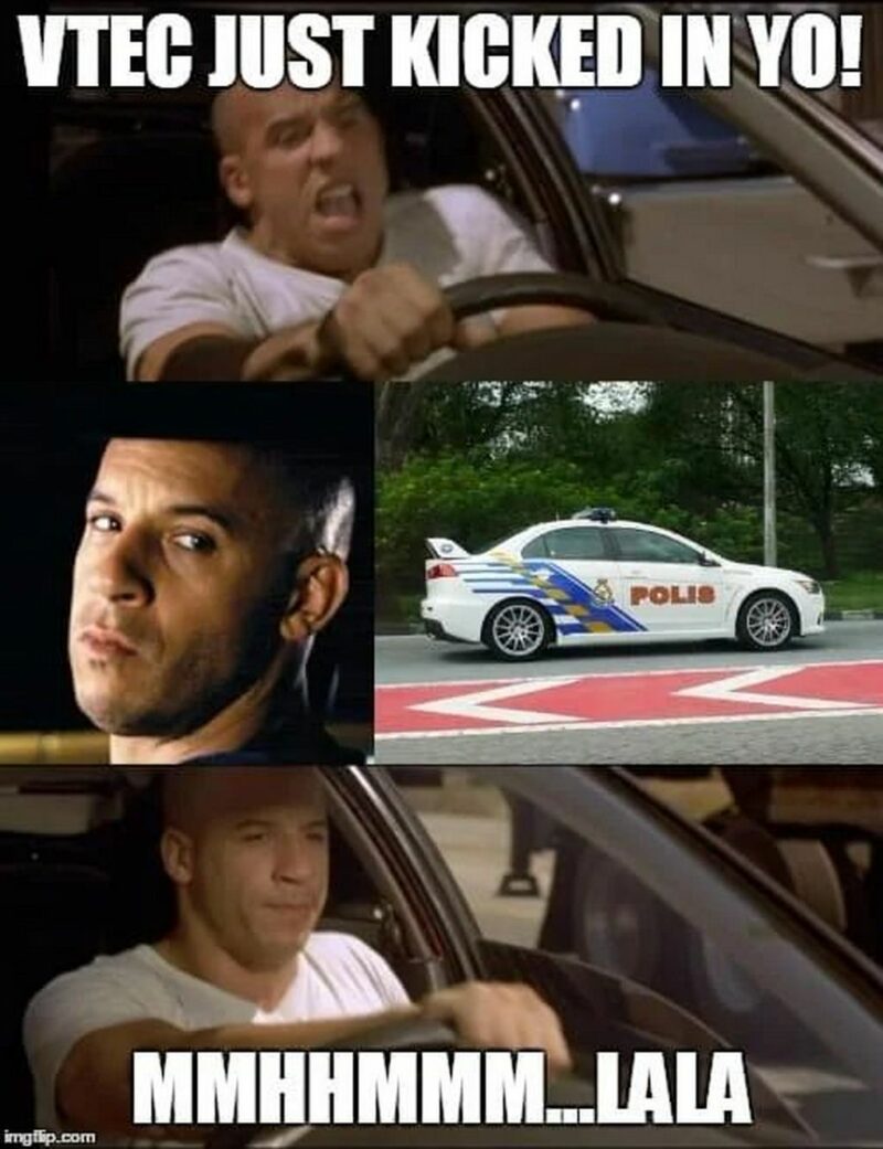 "VTEC just kicked in yo! Mhm...Lala."
