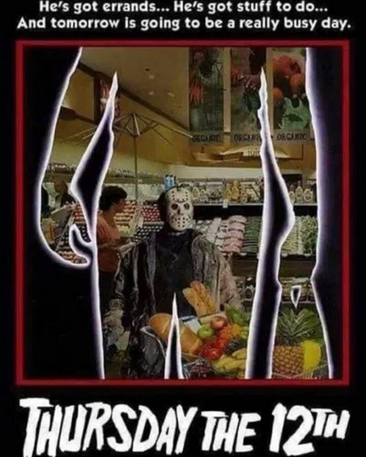 "He's got errands...He's got stuff to do...And tomorrow is going to be a really busy day. Thursday the 12th."