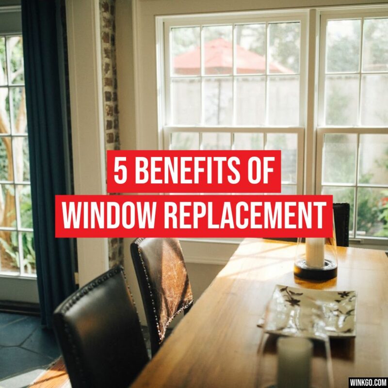 The top 5 benefits of window replacement and why you might consider replacing the windows of your home in Whitehall, PA.