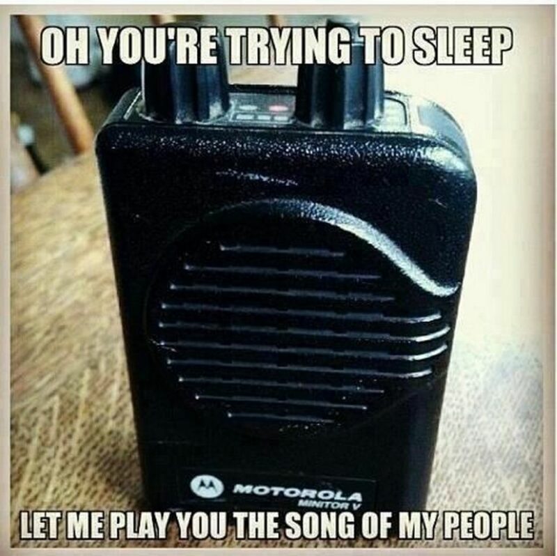 "Oh, you're trying to sleep. Let me play you the song of my people."
